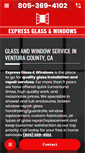 Mobile Screenshot of expressglassandscreen.com